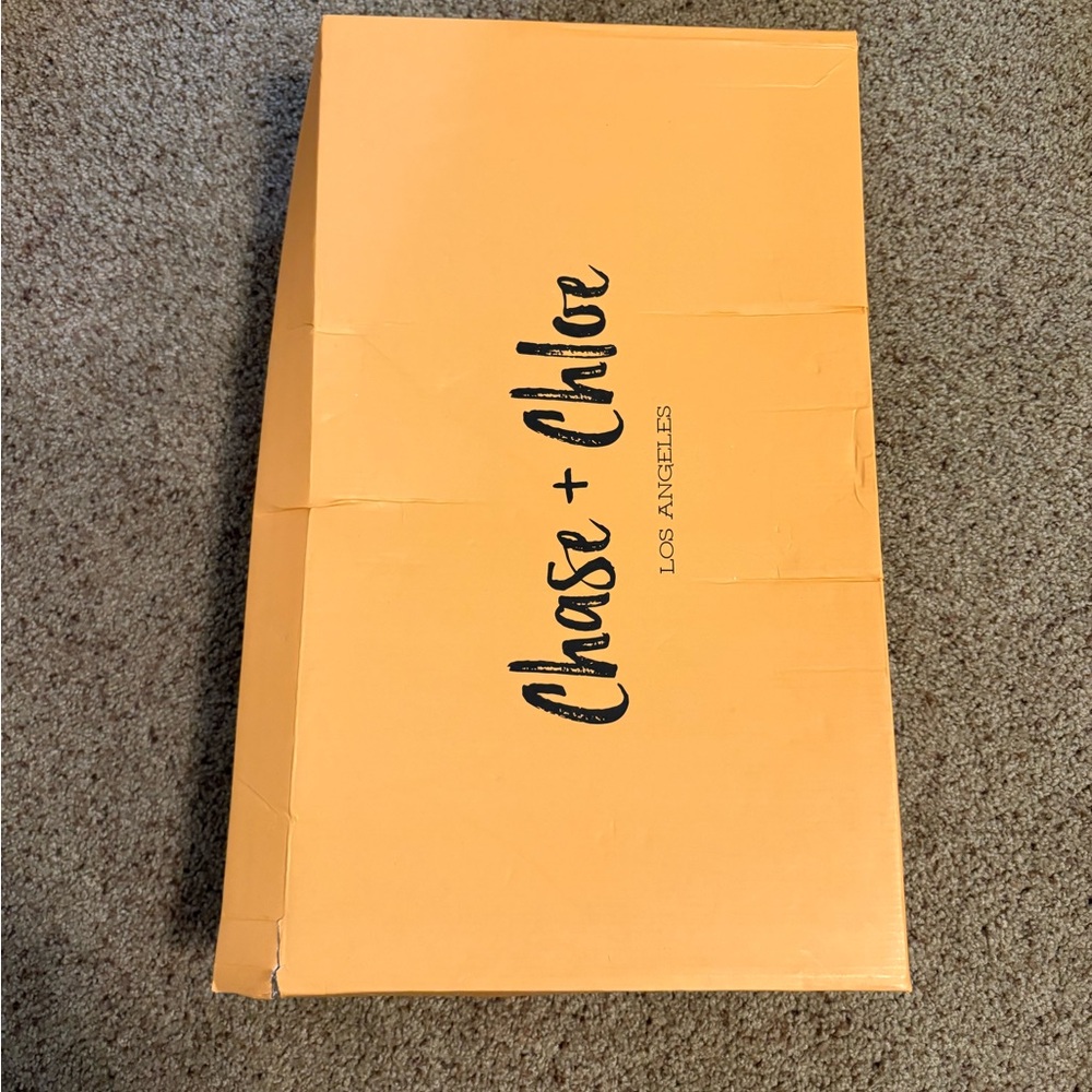 Chase + Chloe Fuchsia Metallic Boots